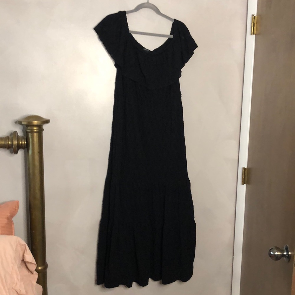 Torrid Black Maxi Swim Coverup or Dress